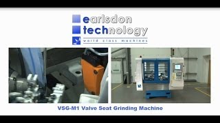 Earlsdon Technology ENGINE VALVE SEAT GRINDING MACHINE  VSG M1 [upl. by Atimad]