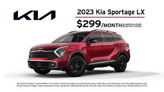 Lease a 2023 Kia Sportage LX for 299mo  Jake Sweeney Kia [upl. by Nod]