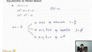 Videolezione matematica Equazioni algebriche  Lezioni di matematica online di 29elodeit [upl. by Ordnagela751]