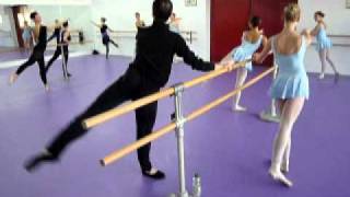 Ballet Class with Trockadero Star Dancer Raffaele Morra Part2 [upl. by Sorel]