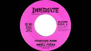 1968 HITS ARCHIVE Itchycoo Park  Small Faces mono 45 [upl. by Citarella]