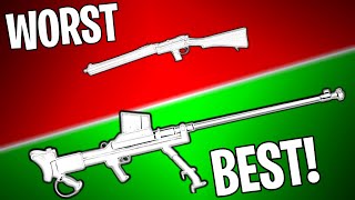 RANKING EVERY SNIPER RIFLE IN BF5 FROM WORST TO BEST  Battlefield 5 [upl. by Dajma]