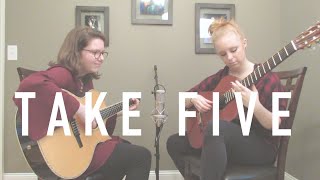 Take Five arr Bruskers Guitar Duo  Katelyn Prieboy amp Emma Pettyjohn [upl. by Alyakam]