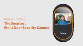 Brinno PHV MAC Hidden Front Door Security Camera [upl. by Amery892]