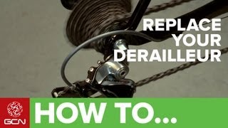 How to Change Your Rear Derailleur  Replacing Your Bikes Rear Mech [upl. by Nicky]