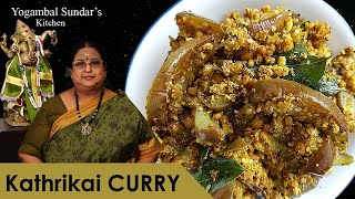 Recipe 345 Kathirikai Brinjal Curry [upl. by Yetac]