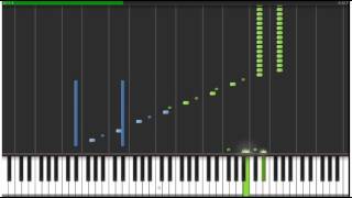 Piano Tutorial Nintendo  FC 1990 Tank Battle City Theme Music Piano Tutorial [upl. by Ennayar681]