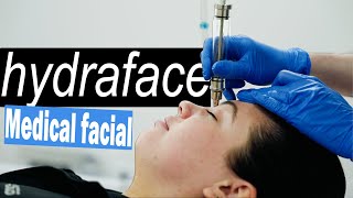 HYDRAFACE treatment  Microdermabrasion hydrodermabrasion hydradermabrasion amp oxygen therapy [upl. by Farhi910]