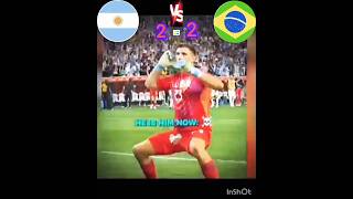 Argentina vs Brazil Imaginary panalty shootout 🤣🔥youtube shorts messi penalty worldcup 2025 [upl. by Beare]