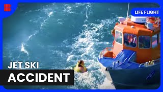 Jet Skier Lost at Sea  Life Flight  Medical Documentary [upl. by Almeria348]