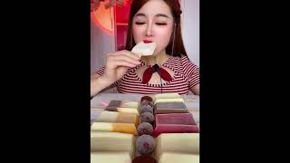 Asmr eating ice cream Crispy delicious short video [upl. by Yank]