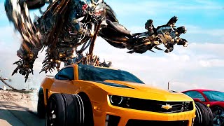 All the Best Action Scenes from the Original Transformers Trilogy [upl. by Ainirtak636]