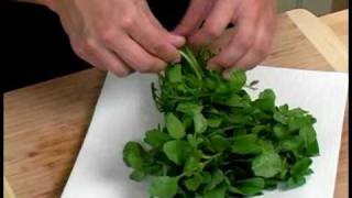 Cooking Tips  How to Prepare Watercress [upl. by Noxaj]