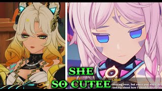 Citlali and Xilonen 1st Cutscene in Genshin Natlan JP voice vs Eng sub [upl. by Notlew915]