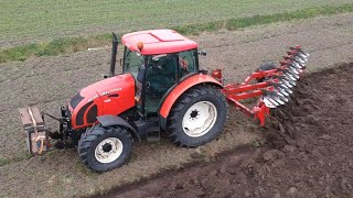 Zetor eco ploughing [upl. by Ellenahs]