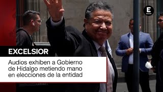 Exhiben audios de Gobierno de Hidalgo en elecciones de la entidad [upl. by Peoples380]