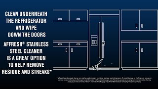 How to Clean a Maytag® Refrigerator [upl. by Ellierim]