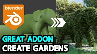 Create Gardens Like Never Before Using This Addon l Gardener Addon [upl. by Annetta]