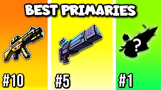 Top 20 BEST PRIMARY Weapon In Pixel Gun 3D [upl. by Harlin]