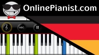 Germany National Anthem  Deutsche Nationalhymne  Piano Tutorial amp Sheets [upl. by Igenia]