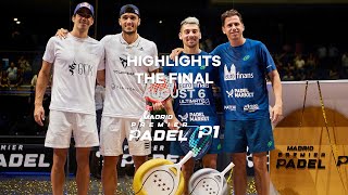 Madrid Premier Padel P1  Highlights Day 6 [upl. by Itaws103]