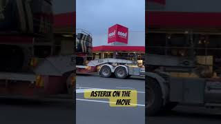 On the move arc asterix kenworth excavator volvo [upl. by Sylas423]