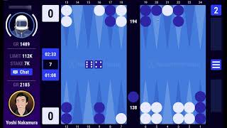 Backgammon GalaxyでCoin game 14 [upl. by Okier]