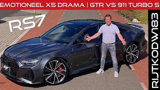 Emotioneel na BMW X5 drama  AMG GTR vs 991 Turbo S  1e auto kopen Bram  RS3 OPF delete  RS7 C8 [upl. by Cirdahc]