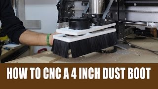 How to make a 4 inch dust boot for your CNC SHARK HD3 [upl. by Willow]