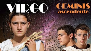 VIRGO ascendente GEMINIS  Intelecto y adaptabilidad [upl. by Ylek700]