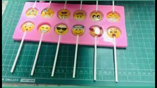 Edible Isomalt Lollipops  Isomalt Decoration for Cakes [upl. by Blinni]