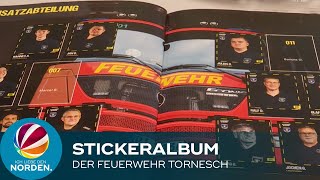 Für mehr Teamgefühl Stickeralbum mit Mitgliedern der Freiwilligen Feuerwehr Tornesch [upl. by Aicaca]