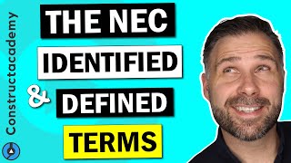 NEC Contract  Defined and Identified Terms Explained [upl. by Bigg689]