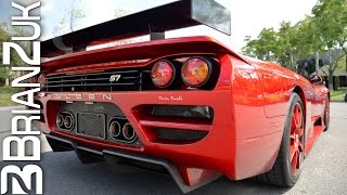 Saleen S7 Twin Turbo Competition Start and Rev [upl. by Eiloj]