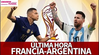 MUNDIAL QATAR 2022 EN DIRECTO ÚLTIMA HORA ARGENTINA FRANCIA MBAPPE MESSI I Diario AS [upl. by Roderic]