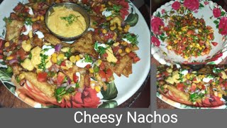 CHEESE NACHOS WITH SALSA ll ಸಾಲ್ಸಾದೊಂದಿಗೆ ಚೀಸ್ ನ್ಯಾಚೋಸ್ ll ನೀವೂ ಟ್ರೈ ಮಾಡಿll [upl. by Cristal273]