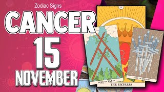 😲 𝐘𝐎𝐔 𝐖𝐎𝐍’𝐓 𝐁𝐄𝐋𝐈𝐄𝐕𝐄 𝐈𝐓 🔥💥 Cancer ♋ Horoscope for today november 15 2024 🔮 horoscope Daily cancer [upl. by Willumsen]