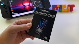 Lenovo Legion Go 2TB Sabrent M2 NVMe 2242 SSD  Unboxing [upl. by Schilling]