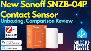 SONOFF SNZB04P NEW Contact Sensor [upl. by Schoenfelder660]