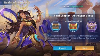 Final Chapter  Astrologers Test Realm of Legends Chapter ML Adventure My Walkthrough [upl. by Searcy930]