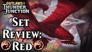 Outlaws of Thunder Junction Set Review Red  Magic the Gathering [upl. by Wes]