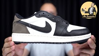 Nike Air Jordan 1 Low OG Mocha  WHATS IN THE BOX [upl. by Coppola]