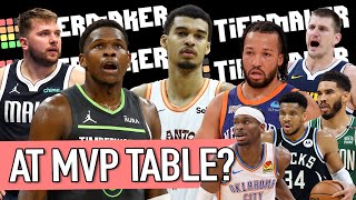 Ranking The 202425 NBA MVP Candidates [upl. by Ehtiaf]