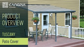 Tuscany™ Patio Cover  PergolaAwning  Palram  Canopia [upl. by Drareg761]