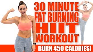 30 Minute FATBURNING HIIT WORKOUT 🔥Burn 450 Calories 🔥Sydney Cummings [upl. by Nnyllaf]