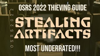 OSRS Most Underrated Thieving Method  2022 200k xphr [upl. by Ydner811]