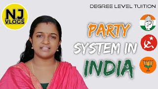 Party System in India  Political Science [upl. by Moriyama739]