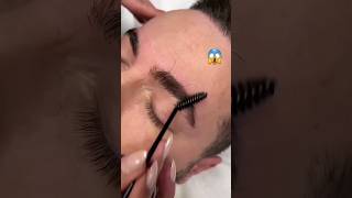 UNIQUE EYEBROW SHAPE TUTORIAL  EYEBROW GROWTH shorts shortsfeed shortvideo short shots viral [upl. by Hebner]