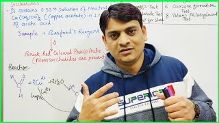 Part 4 Barfoeds Test with Reactions  Test for Carbohydrates [upl. by Montford]