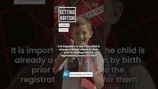 British Passport for Your Child Steps to British Citizenship 2024 Edition PassportForKids ytshorts [upl. by Onileba]